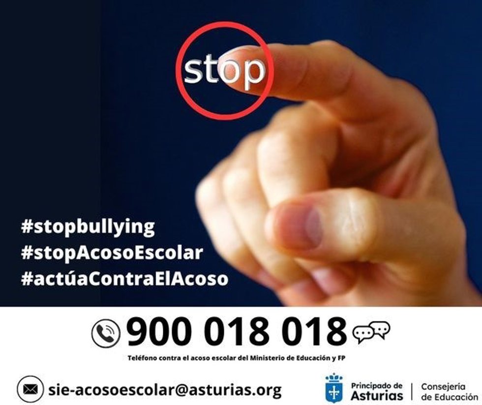 Campaña contra el acoso escolar en Asturias