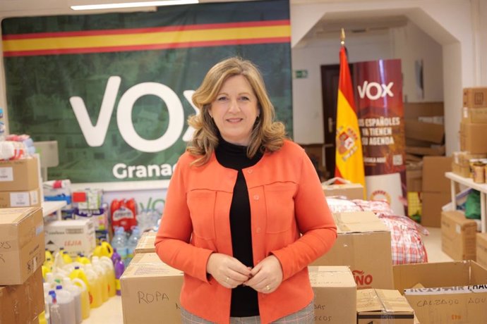 La portavoz de Vox en el Ayuntamiento de Granada, Beatriz Sánchez Agustino