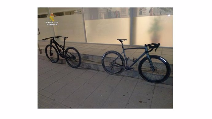 Bicicletas de alta gama robadas por un grupo organizado en la localidad de Tomelloso.