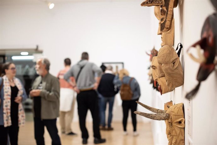 La colección de máscaras ancestrales de Nuno Jorge Rodrigues Gonçalves, nueva exposición en Pintores 10 de Cáceres