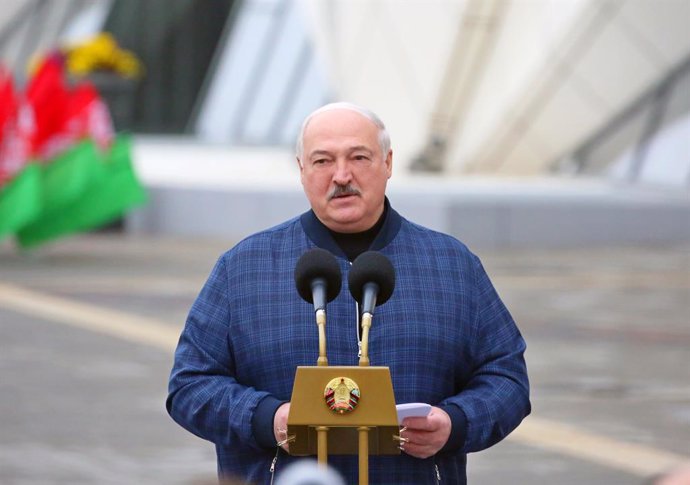 Imagen de archivo del presidente de Bielorrusia, Alexander Lukashenko.