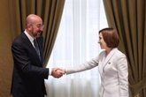 Foto: La UE y Reino Unido reafirman su apoyo a la presidenta de Moldavia frente a la injerencia rusa