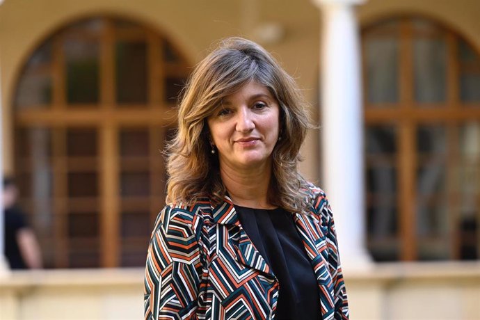 La rectora de la Universidad de León, Nuria González