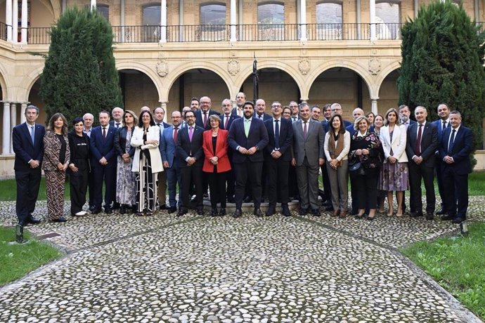 Imagen de la inauguración de la Asamblea General de la Conferencia de Rectores de las Universidades Españolas (CRUE).