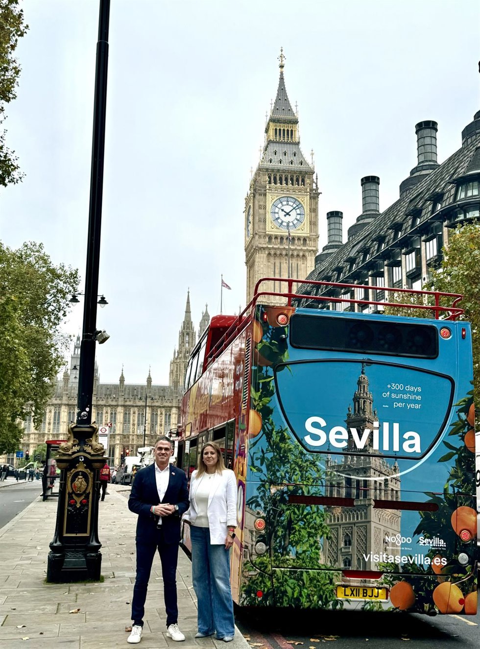 La edil Angie Moreno en Londres