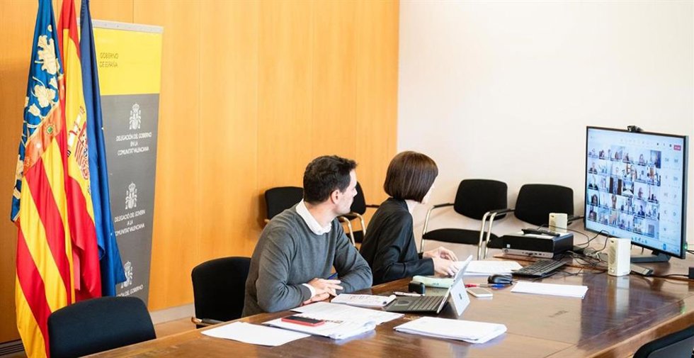 La ministra de Ciencia, Innovación y Universidades, Diana Morant, preside la reunión del Consejo de Política Científica, Tecnológica y de Innovación (CPCTI) desde Valncia y de forma telemática