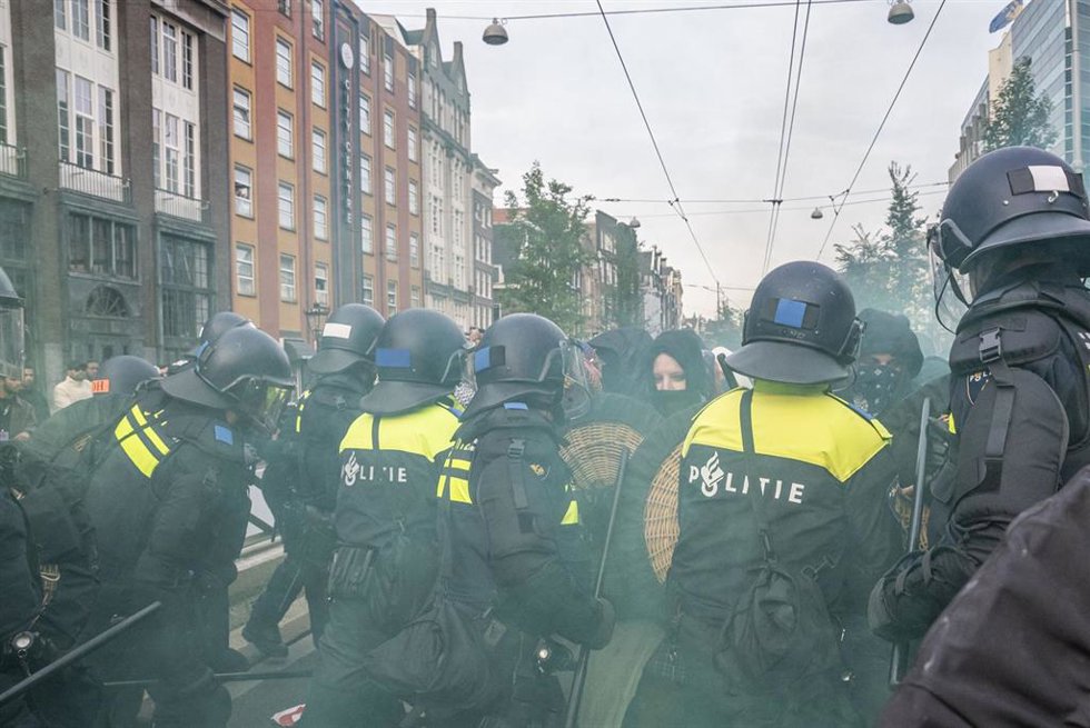 Archivo - Imagen de archivo de una manifestación propalestina en Ámsterdam