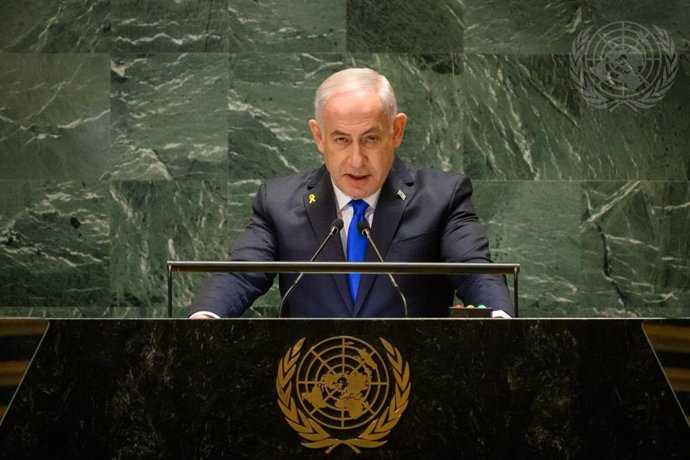 Archivo - El primer ministro de Israel, Benjamin Netanyahu