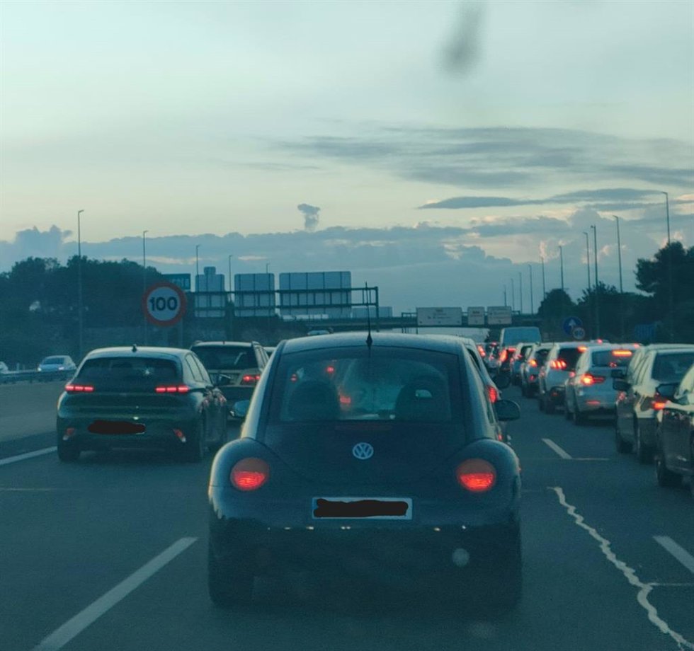 Retenciones a la entrada de Valncia