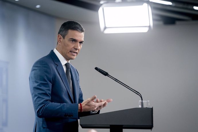 El presidente del Gobierno, Pedro Sánchez.