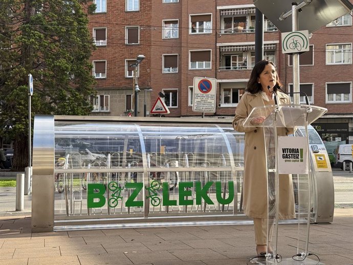 La teniente de alcaldesa de Vitoria-Gasteiz, Beatriz Artolozabal