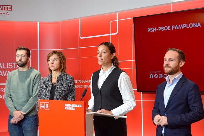 La portavoz del grupo municipal del PSN en el Ayuntamiento de Pamplona, Marina Curiel