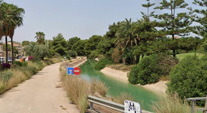 Canal del transvasament Tajo-Segura a Oriola Costa, en una imatge d'arxiu.