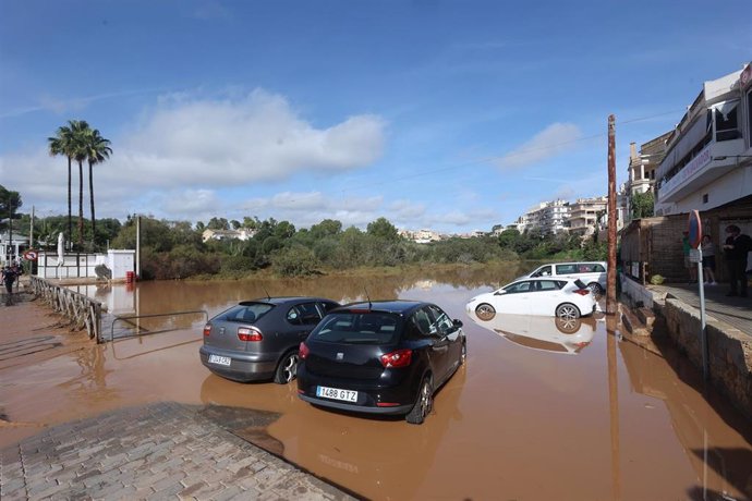 Inundaciones en Porto Cristo.