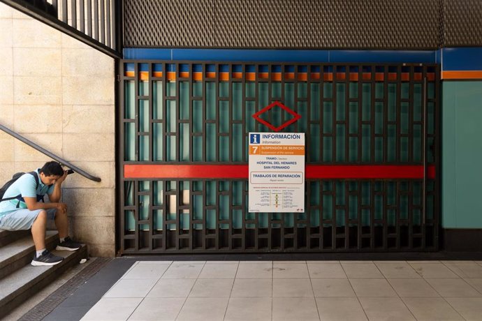 Archivo - Estación de Metro de San Fernando