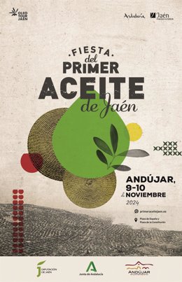 Cartel de la Fiesta del Primer Aceite de Jaén