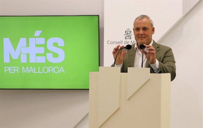 El portavoz de MÉS en el Consell, Jaume Alzamora