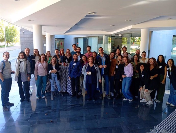 Encuentro entre medio centenar de investigadores de  la Fundación 'Progreso y Salud'.