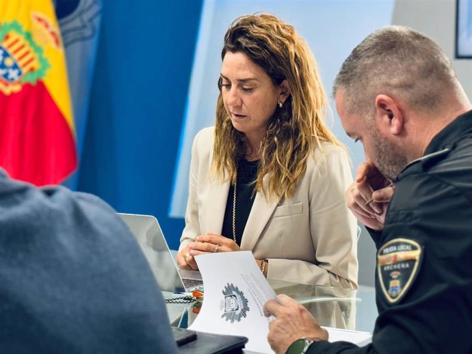 La alcaldesa de Archena, Patricia Fernández, preside la Junta Local de Seguridad