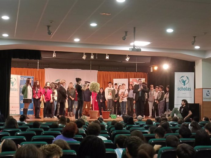 Cierre del programa Scholas Ciudadanía en Madrid.