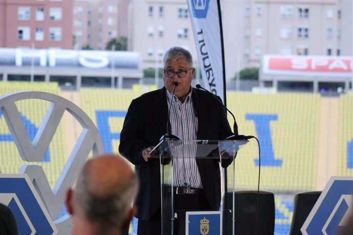 Presidente de la Federación Interinsular de Fútbol de Las Palmas (FIFLP), José Juan Arencibia