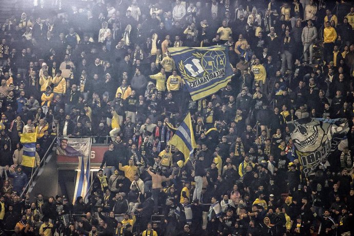 Aficionados del Maccabi de Tel Aviv 