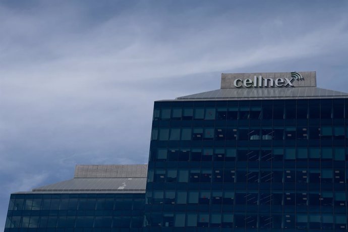 Archivo - Fachada de la sede de Cellnex Telecom, a 2 de abril de 2024, en Barcelona, Catalunya (España).