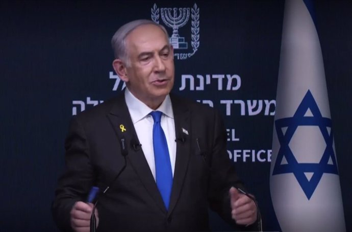 Archivo - El primer ministro israelí, Benjamin Netanyahu