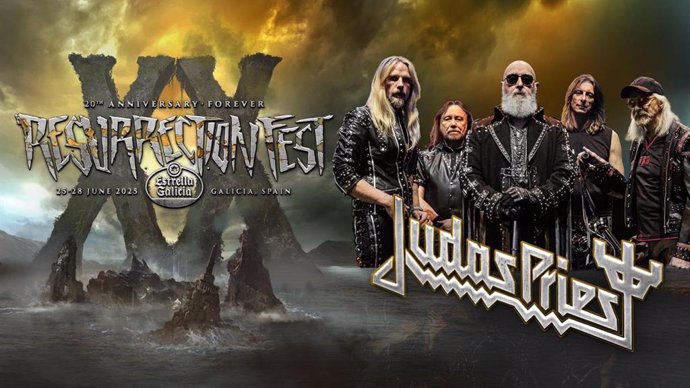 Judas Priest actuará en el Resurrection Fest de 2025