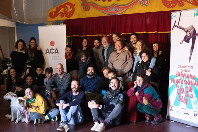 Imagen de uno de los encuentros de la Asociación de Circo de Andalucía