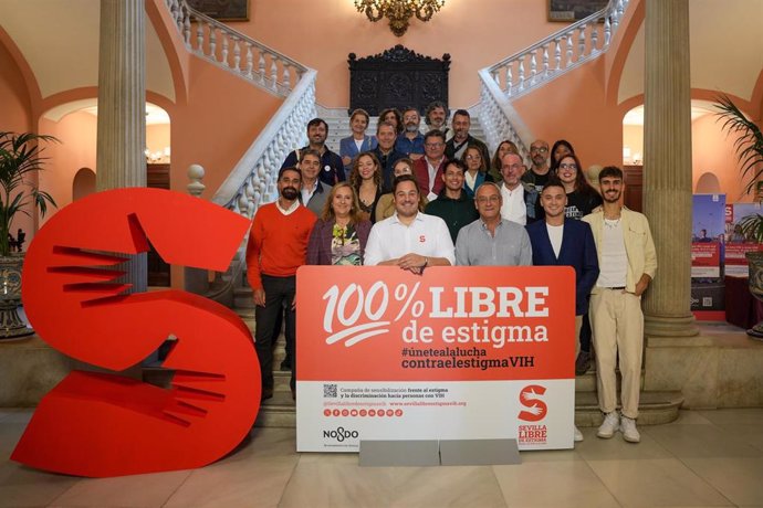 Presentación de la campaña de Sevilla contra el "estigma" del VIH