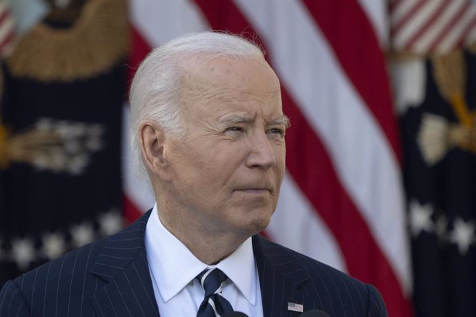 November 7, 2024, Washington, District Of Columbia, USA: United States President Joe Biden makes a statement on the 2024 election at the White House in Washington, DC, November 7, 2024. In his remarks the President noted "We accept the choice the country 