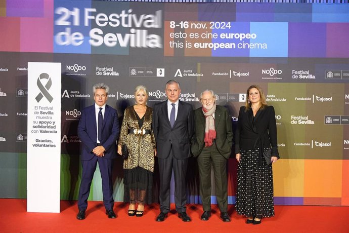 Inauguración del XXI Festival de Cine de Sevilla.