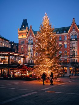 Arbol De Navidad En Estocolmo