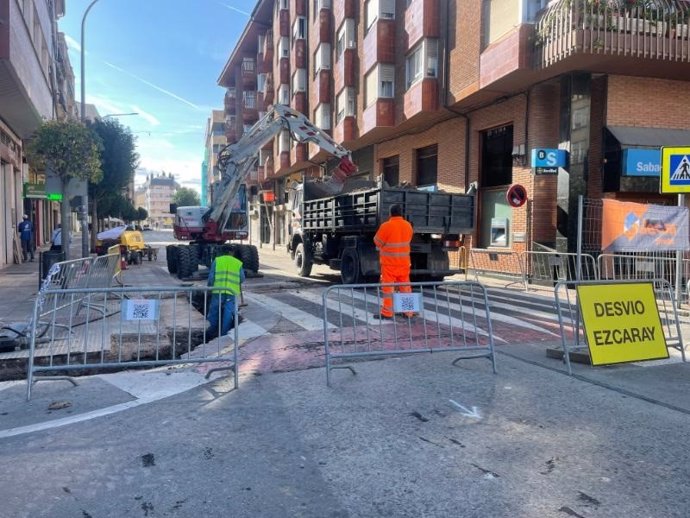 Comienzan las obras de mejora de dos carreteras autonómicas en Santo Domingo de la Calzada