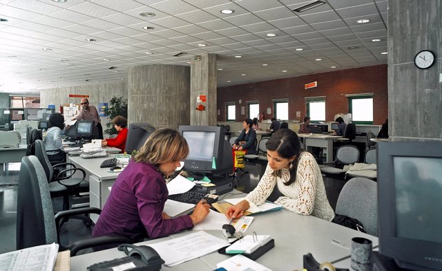 Interior de las oficinas del SEPEPA