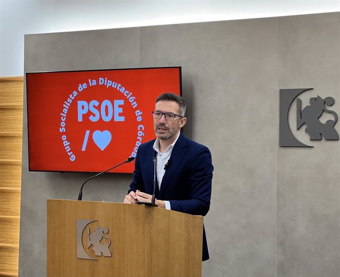 Archivo - El portavoz del PSOE en la Diputación de Córdoba, José Antonio Romero, en una imagen de archivo.