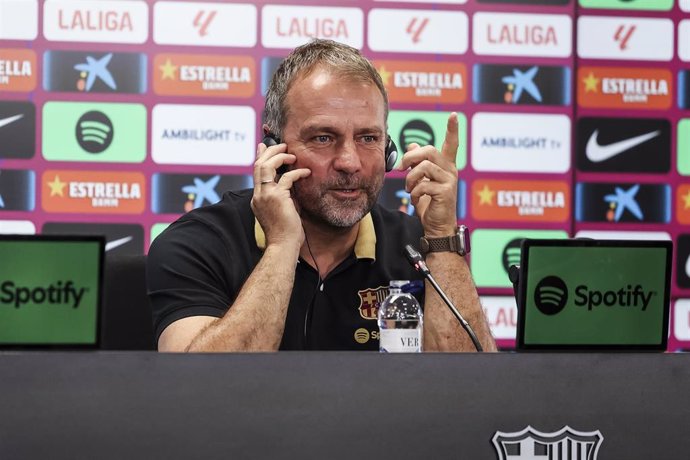 Hansi Flick, entrenador del FC Barcelona