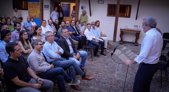 El presidente de Canarias, Fernando Clavijo, participa en el municipio de Gáldar (Gran Canaria) en la segunda Ruta 2030