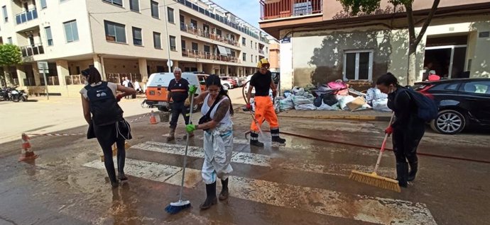 El contingente balear en Valencia continúa trabajando en Llocnou de la Corona, Benetússer y Sedaví