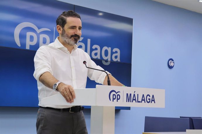 El secretario general del PP de Málaga, José Ramón Carmona, en una imagen de archivo