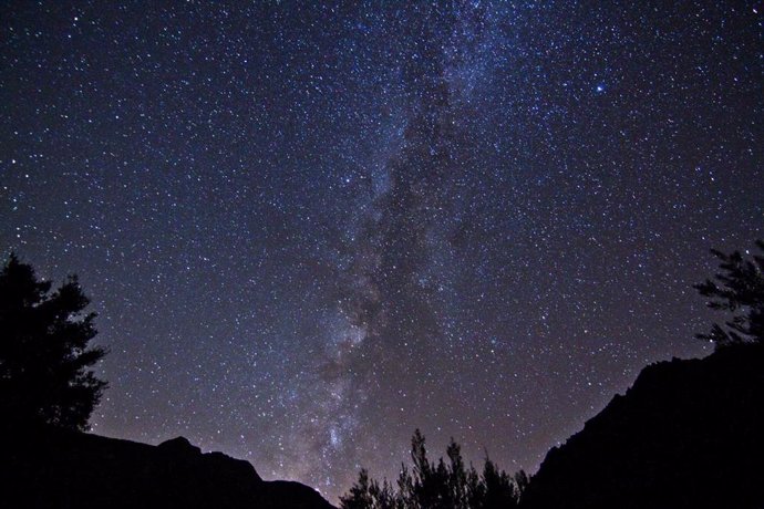 Firmamento desde la reserva Starlight de la Sierra Sur de Jaén