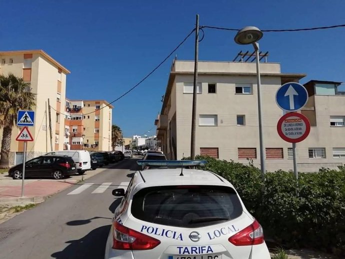 Vehículo de la Policía Local de Tarifa (Cádiz)