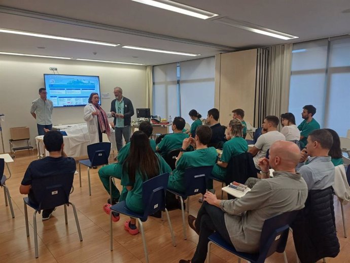 El Hospital General Universitario Santa Lucía ha sido sede este fin de semana del Curso de Soporte Vital Avanzado organizado por la SEDAR