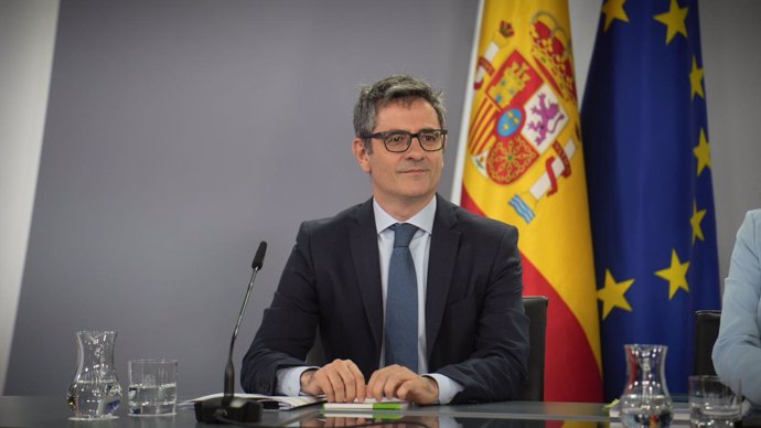 Félix Bolaños, ministro de la Presidencia, Justicia y Relaciones con las Cortes