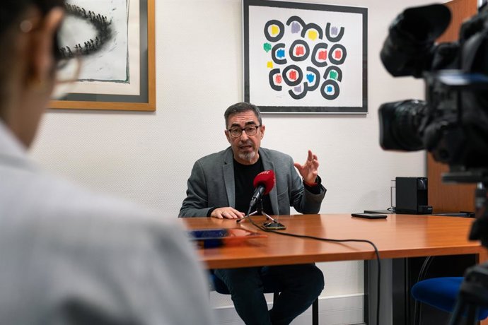 El secretario general de CCOO Castilla-La Mancha, Paco de la Rosa.