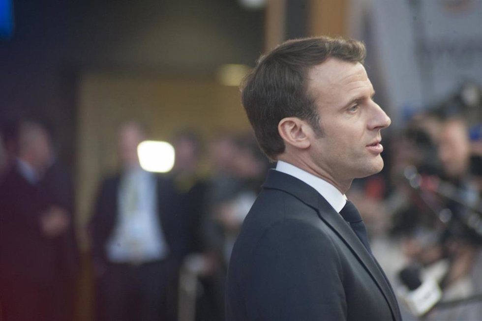 Archivo - Emmanuel Macron