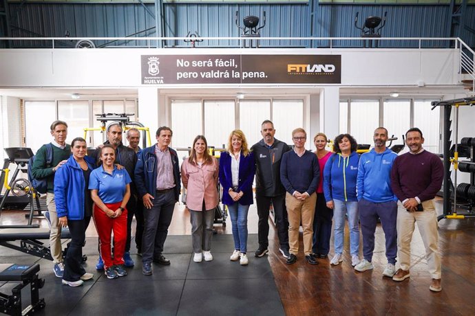 Visita a las nuevas instalaciones del gimnasio del Polideportivo Municipal Andrés Estrada