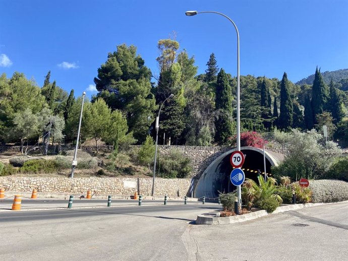 Entrada del túnel de Sóller