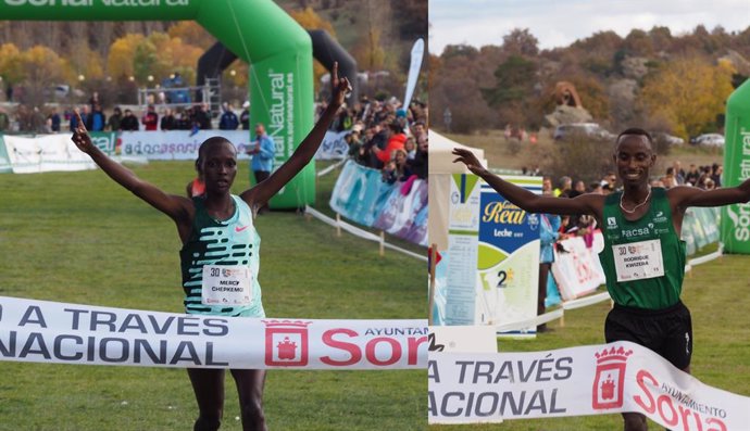 La keniana Mercy Chepkemoi y el burundés Rodrigue Kwizera se coronan en el Cross de Soria